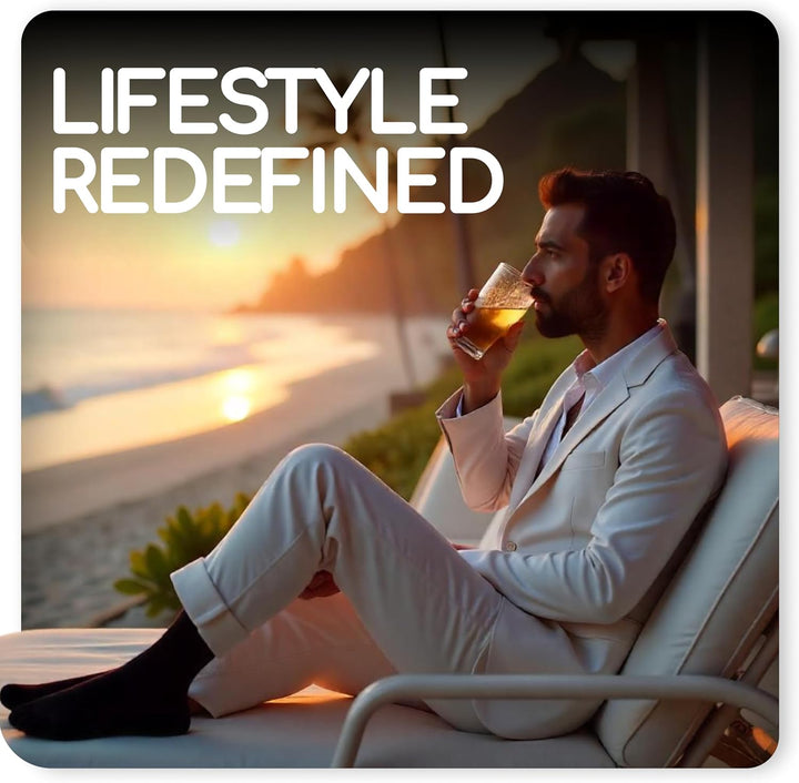 Diabetic Socks for Men UK Size 6-11 | Non Elastic Soft Grip Cotton Rich Socks | Loose Top & Comfortable Fit for Swollen Feet, Poor Circulation & Sensitive Skin