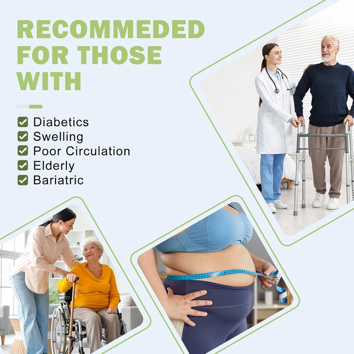 Diabetic Girp Socks for Men Women, 3 Pairs Non Slip Soft Extra Wide Top Sock for Swollen Feet Ankle Leg, 90% Cotton Hospital Breathable Slipper Socks