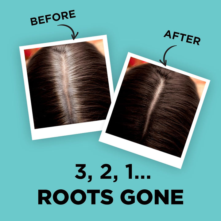 Paris Magic Retouch Instant Root Spray, Dark Brown. Offers Flawless Coverage for Grey Regrowth in 3 Seconds. This 75Ml Spray Provides a Quick, Easy Way to Conceal Roots Perfectly.