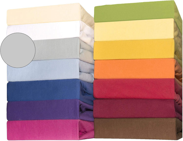 Lucina Fitted Sheet Cotton 200X200-200X220 Cm Royal Blue