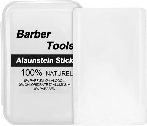 Alum Block,Alum Stone 100% Natural Odourless after Shave Deodorant Alternative Soothes the Skin after Shaving Barber Stop Bleeding Item