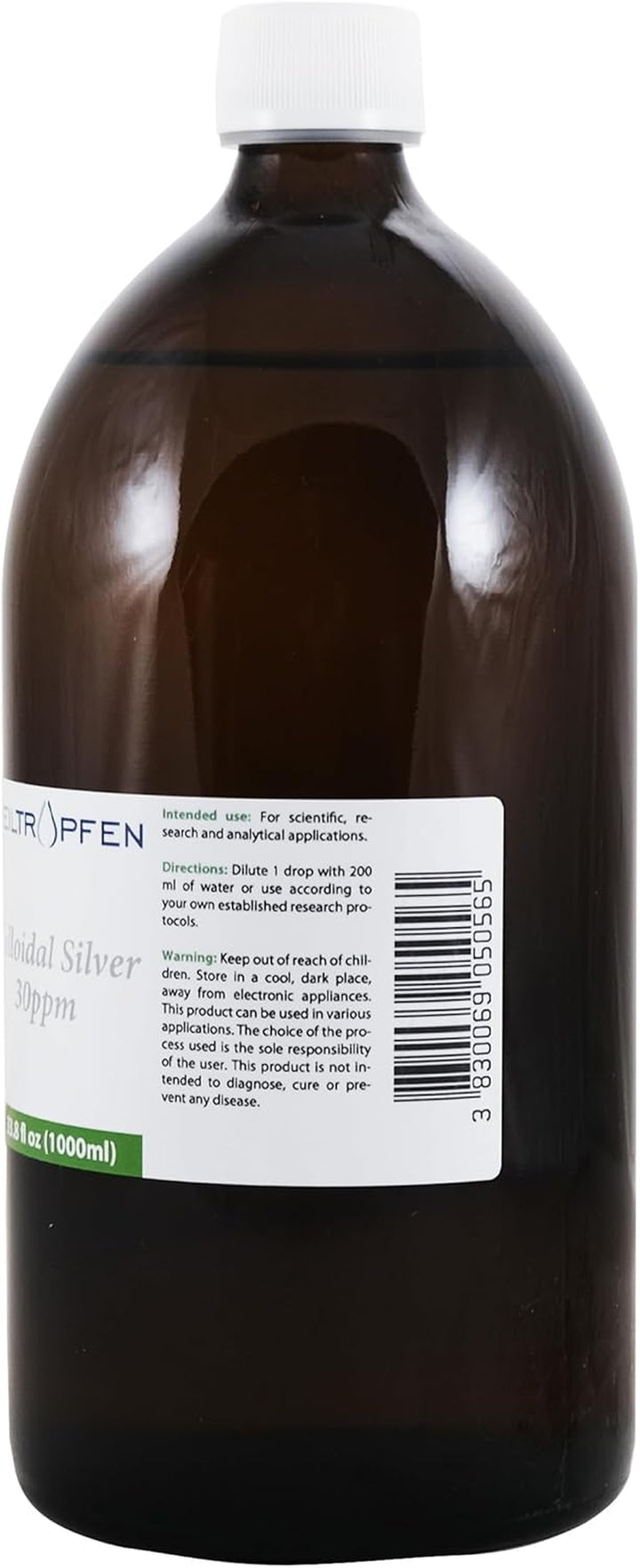 Colloidal Silver | 30 Ppm | 33.8 Fl Oz - 1000 Ml | ®