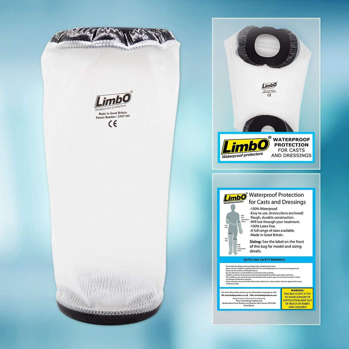 Dressing Cover for Shower, Adult Knee M86, 39 to 54 Cm above Knee Circumference