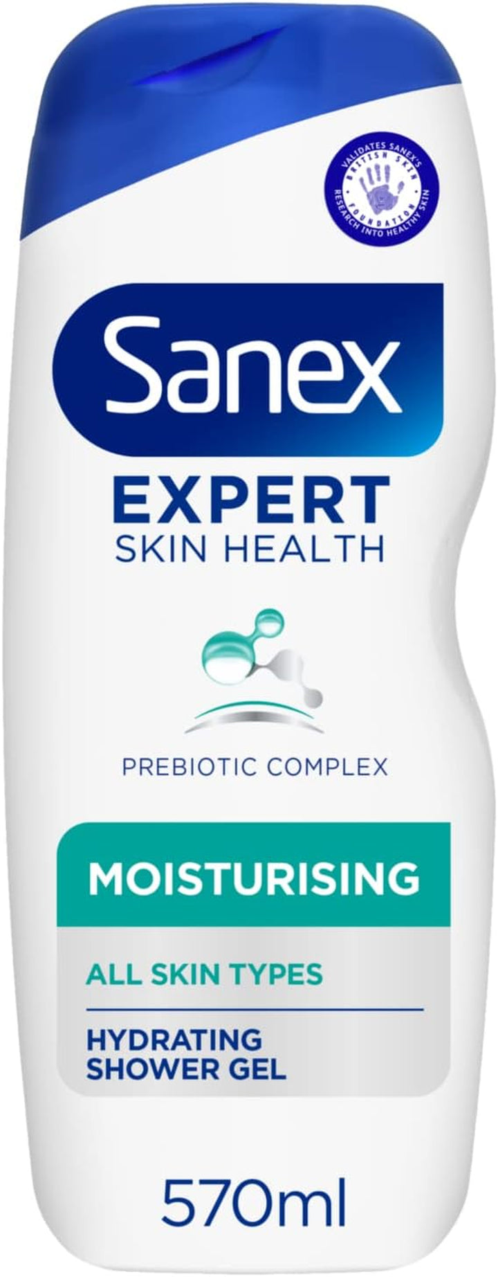 Expert Skin Health Moisturising Bath Soak 570Ml - Bath Soak Men and Women - Bath Foam - Advanced Prebiotic Formula - Smooth and Hydrated Feeling Skin - Supports Good Skin Bacteria