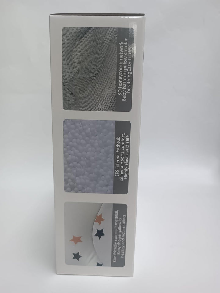 Baby Bath Cushion Bathtub Pad, Baby Bath Mat Pillow Newborn Infant Shower Bath Tub Support Seat Pads, Anti-Slip Baby Bath Cushion Mats Bathing Accessories for Newborn Toddler Infant 0-12 Months