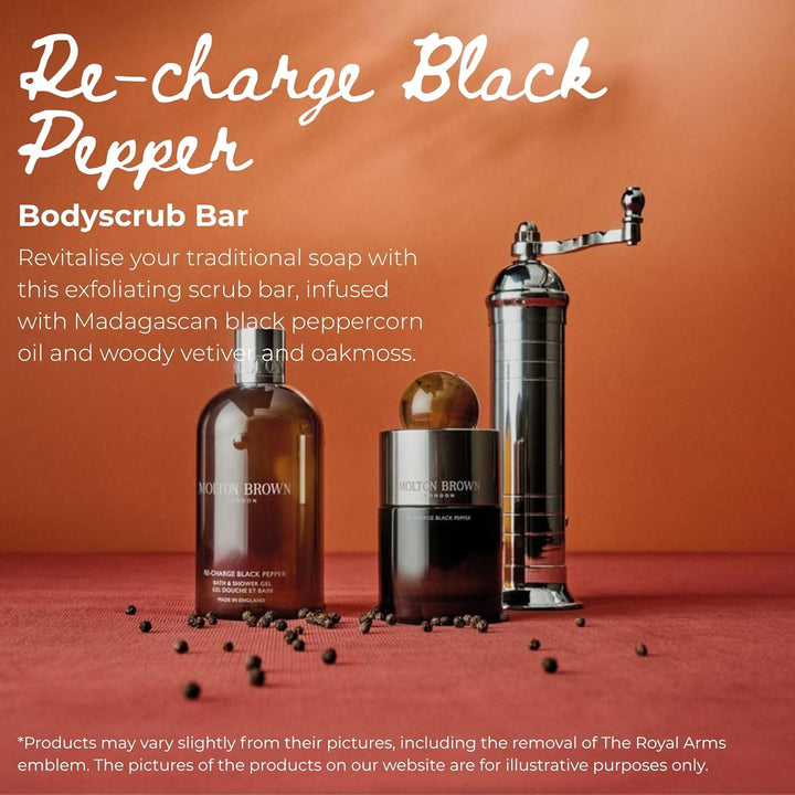 Re-Charge Black Pepper Bodyscrub Bar 250 G