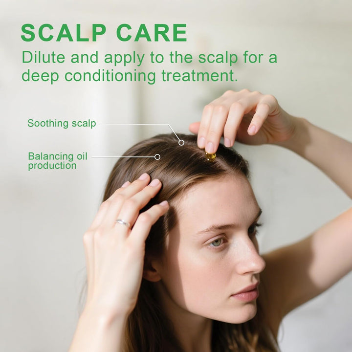 Peppermint Oil 118Ml, Natural for Spray, Diffuser, Aromatherapy, Hair, Refreshing, Clean Air