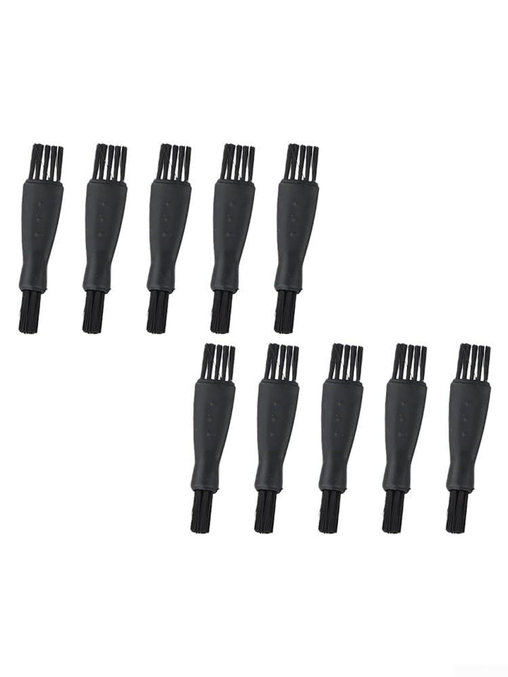 Electric Shaver Cleaning Brush 10 Pack for Most Brands - ABS and Nylon Double Brush Tool Compatible with Electric Razors, Travel & Home Use