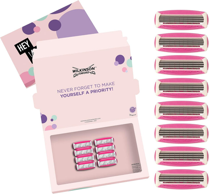 Intuition Quattro Smooth Shave Women’S Razor Blades, Hair Removal, Touch of Aloe Vera, Shavers for Routine Grooming, 6 Refill Pack