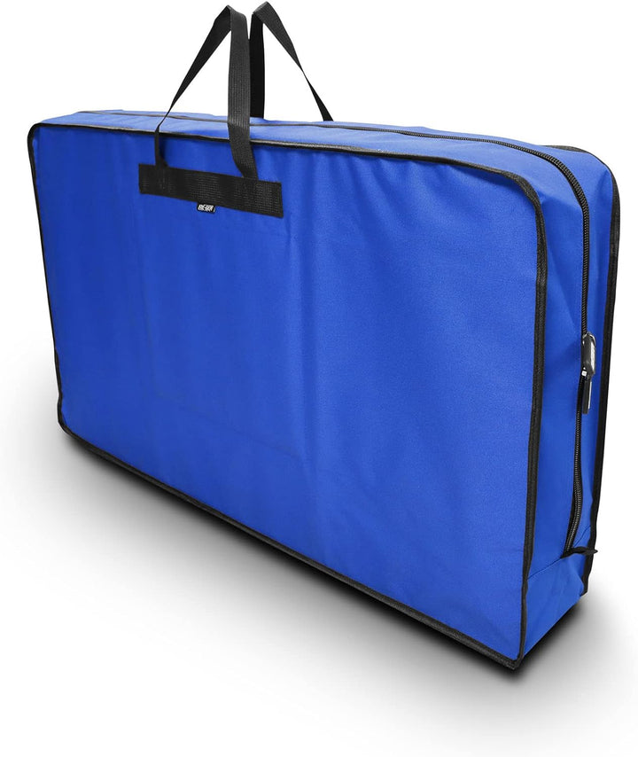 Empty First Aid CPR Training Manikin Mannequin Large Storage Bag | Ideal for Safely Storing/Carrying Two Adult Size Torso Manikins (Blue)