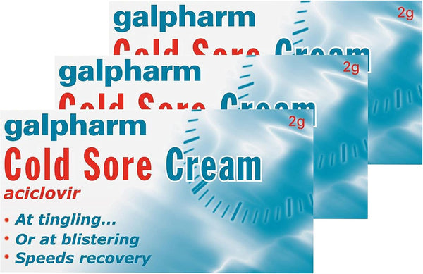 Cold Sore Cream 2G X 3 Packs