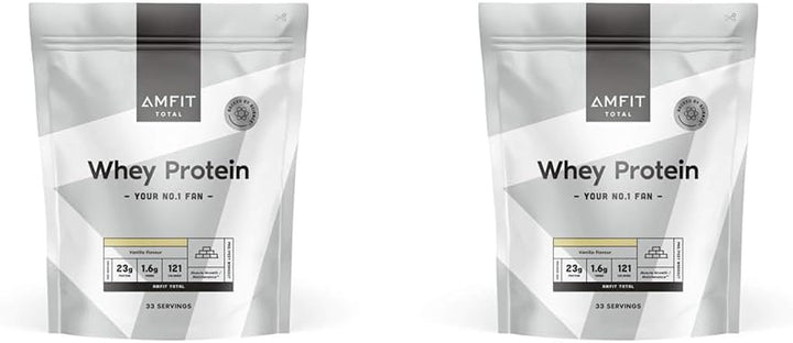 Amazon Brand:  Whey Protein Powder, Vanilla, 33 Servings (Pack of 1)