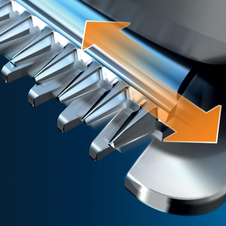 Hair Clippers, Series 5000 Trim-N-Flow PRO Technology Hair Clipper, Fully Washable with Self-Sharpening Stainless Steel Blades, Corded, UK 3-Pin Plug - HC5630/13