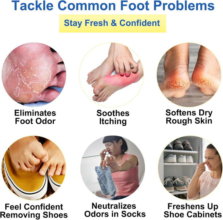 120Ml Athletes Foot Spray - Athletes Foot Spray for Fast Relief & Fungal - Antifungal Treatment for Itchy, Dry Feet - Instant Cooling Effect - 98% Natural Formula for Men & Women