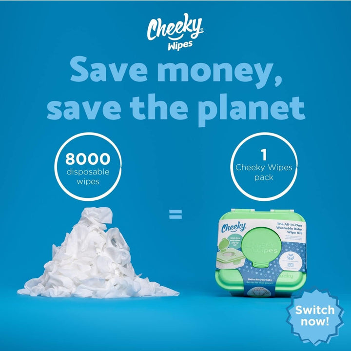 - 25 Washable Bamboo Terry Cloth Wipes, 15X15Cm Reusable White Pack, Perfect for Baby'S Hands and Face, Absorbent, Super Soft and Naturally Anti-Bacterial | Eco Friendly