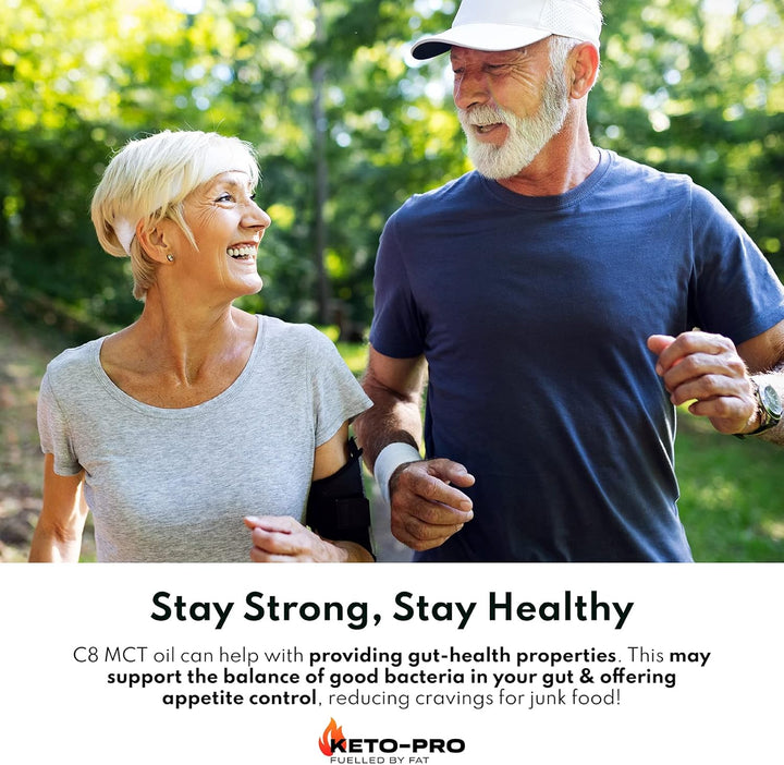 Keto-Pro MCT Powder 250G | Most Ketogenic of All Mct'S | Purest, Premium C8 Keto Creamer Ideal in Coffee | Suitable for Paleo & Vegan Diets | Gluten & Palm Oil Free | Pure Caprylic Acid