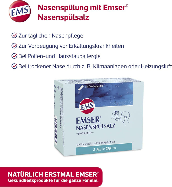 Nasenspülsalz, 20 St [Badartikel]