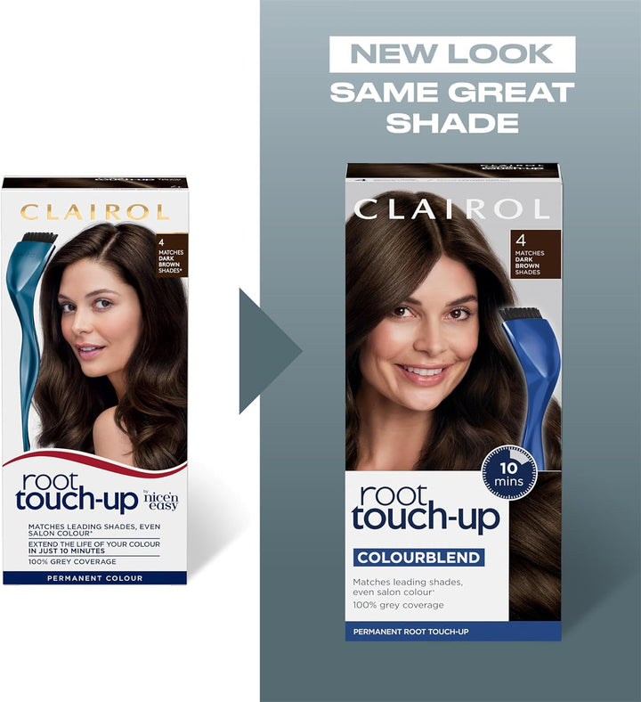 Root Touch-Up Permanent Hair Dye, 5 Medium Brown