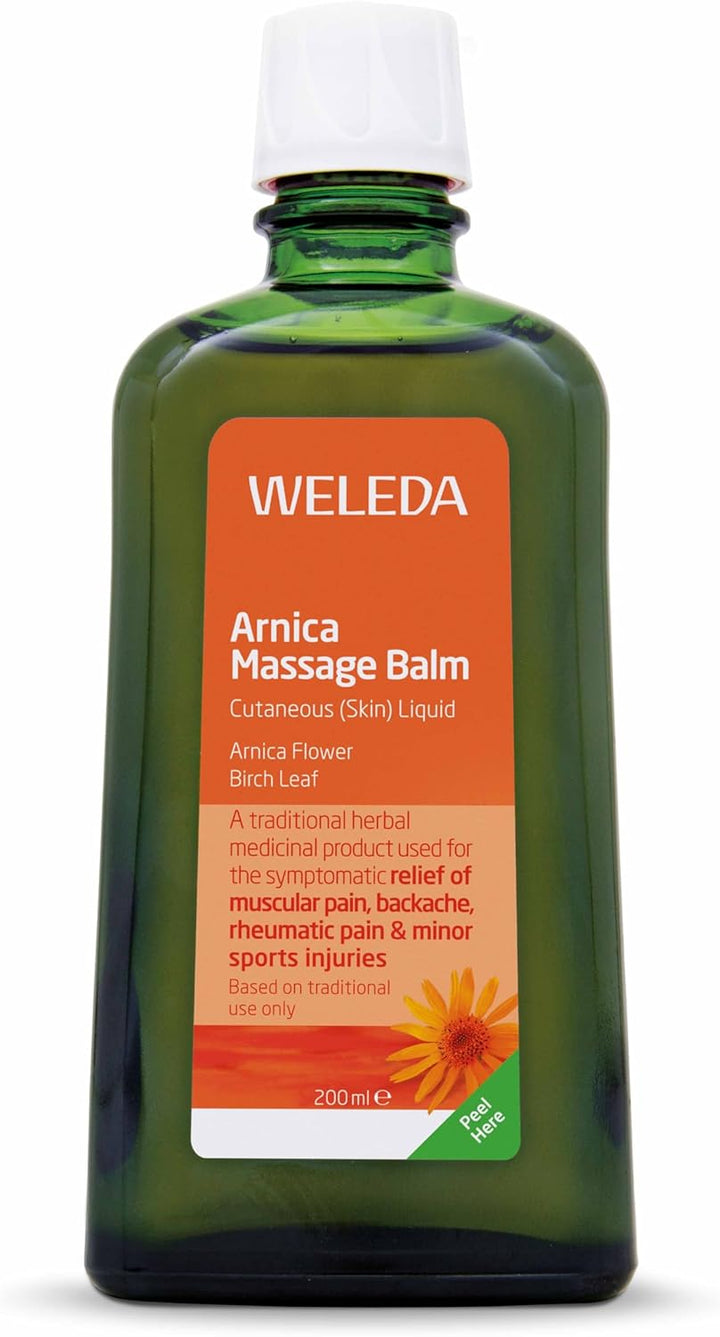 Arnica Massage Balm, Bruising & Swelling, Rheumatic & Muscular Pain, Traditional Herbal Remedy, Natural & Organic, Vegan, 200 Ml