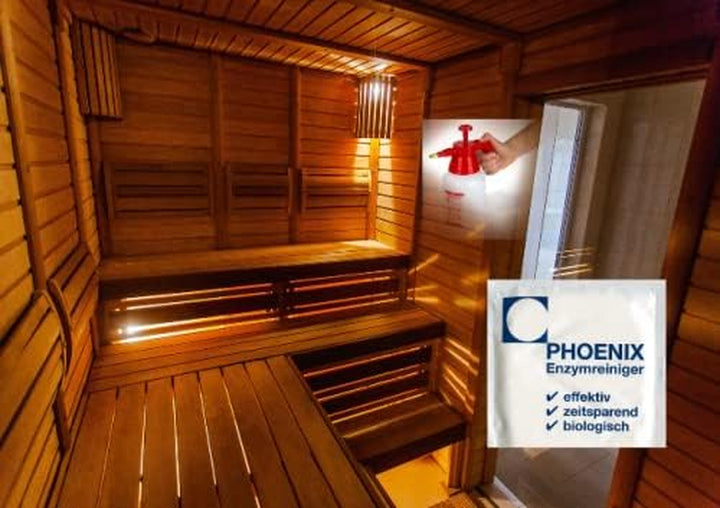 Sauna Cleaner Infrared Cabin Cleaner 1.0 - 1.5 Litres without Chemicals with Deep Effect, Germ and Bacteria Reducing (1)