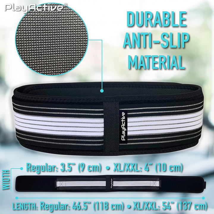 Sacroiliac SI Joint Hip Belt - Lower Back Support Brace for Men and Women - Hip Braces for Hip Pain - Pelvic Support Belt - Trochanter Belt - Sciatica Pelvis Lumbar Pain Relief (XL-XXL)