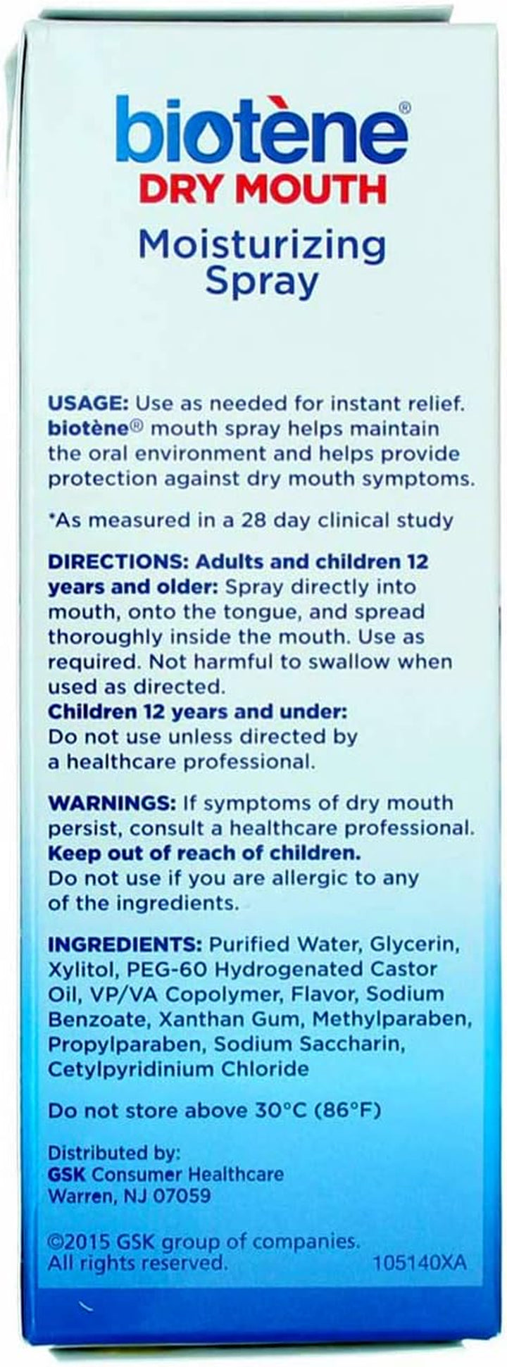 Mouth Spray Size 1.5Z  Mouth Spray 1.5Z