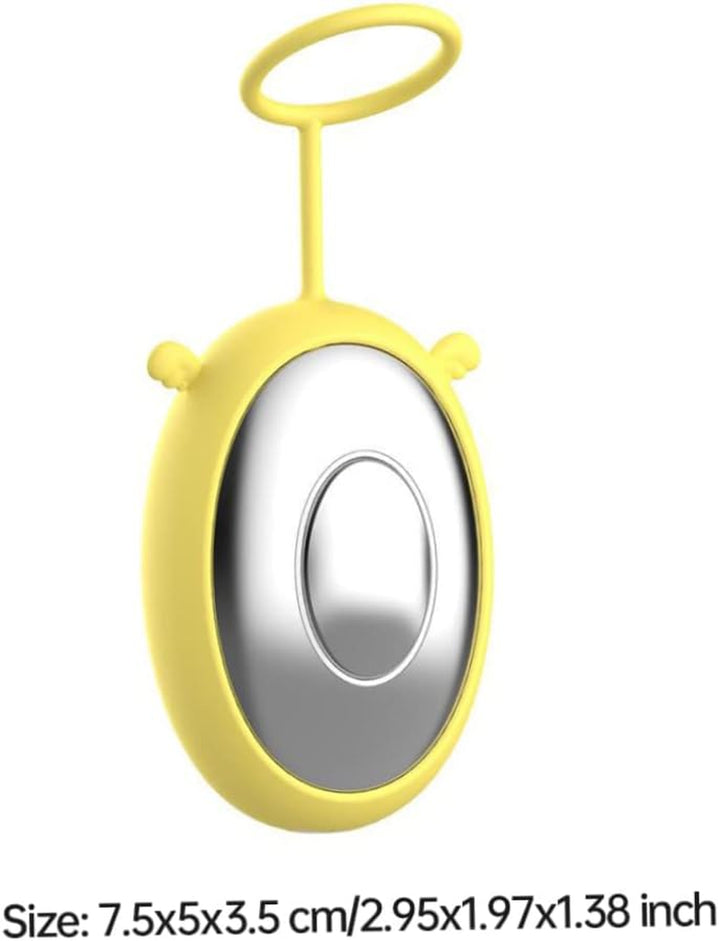 Sleep Aid Device Handheld Sleeping Device Anxiety Relief Sleep Instrument Deep Sleep Physical Massage Aid Sleep Device for Insomnia Yellow