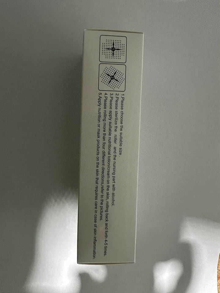 Derma Roller Microneedle Roller for Face 0.5Mm Needle 540 Micro Needle Roller Skin Care for Wrinkles, Stretch Marks, Acne Spot, Hair Loss, Beard Roller Hair Growth Kit with Case for Men Women