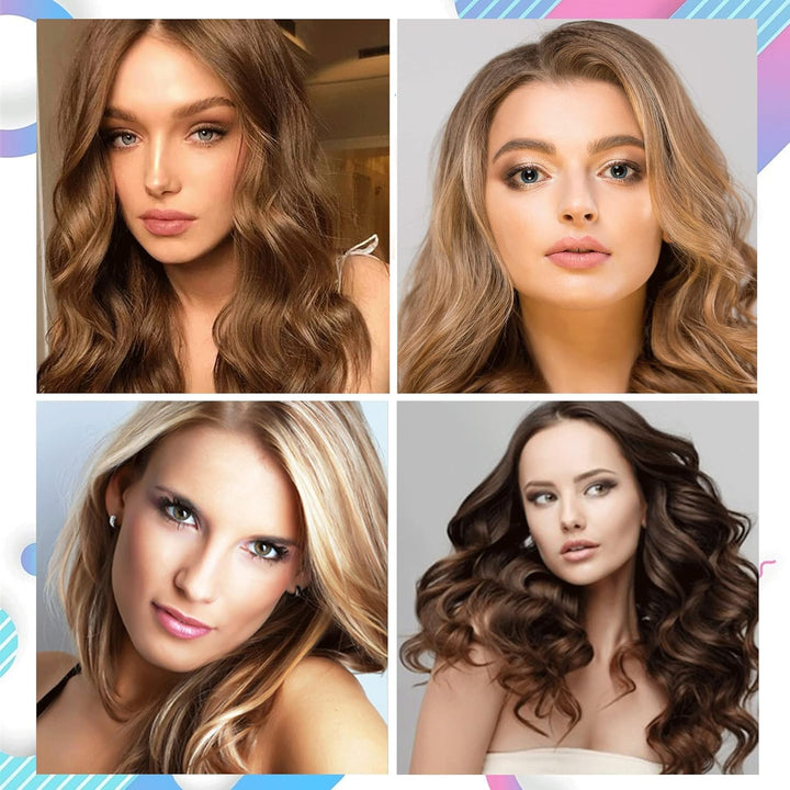 Hair Extension Adhesive Tapes, 120 Pcs Double Sided Tapes, Durable & Waterproof, for Hair Extensions, Wigs, and Hairpieces - Blue