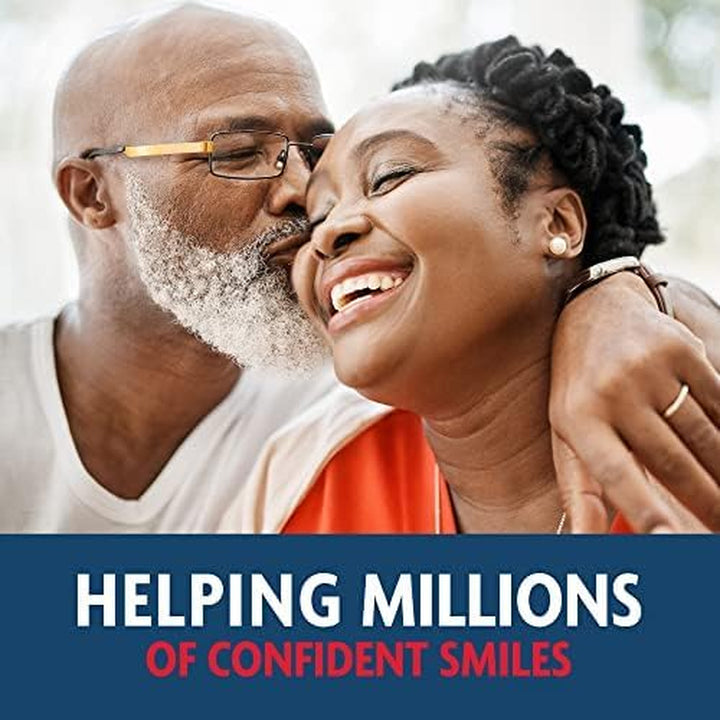 Denture Fixative Seals, Soft Adhesive Cushion, Last All Day, Protect Gums & Help Seal Out Food Particles, 30 Uppers