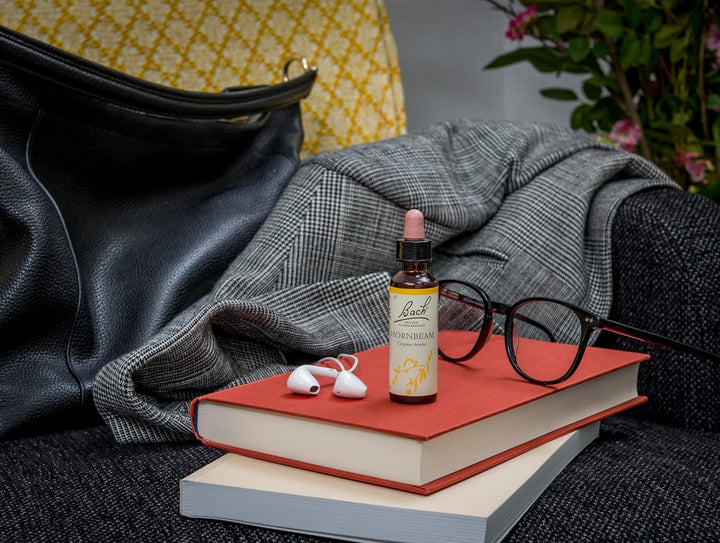 Bach Original Flower Remedies (Hornbeam) Know Your Own Mind, Seize the Moment, Emotional Wellness, Natural Flower Essence, 20Ml