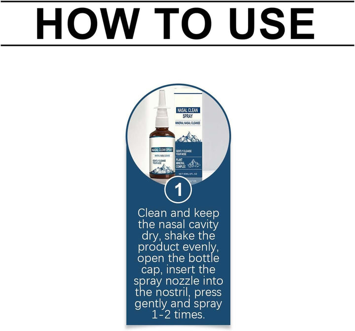 Nose Spray, with Gentle Nasal Cäre, 60ML, Gentle Hydrating Nasal Wash, Moisturizing Cleansing Solution Spray, Soothing Rëliëf Congestion and Dryness, for Men Adults Elderly Home Travel Sleep Use