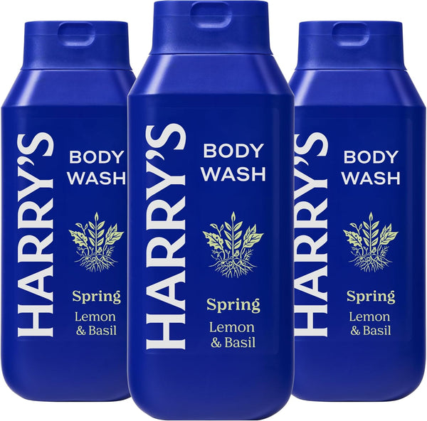 Men'S Body Wash, Shiso/Spring, 532Ml, Pack of 3 - Shower Gel for Men