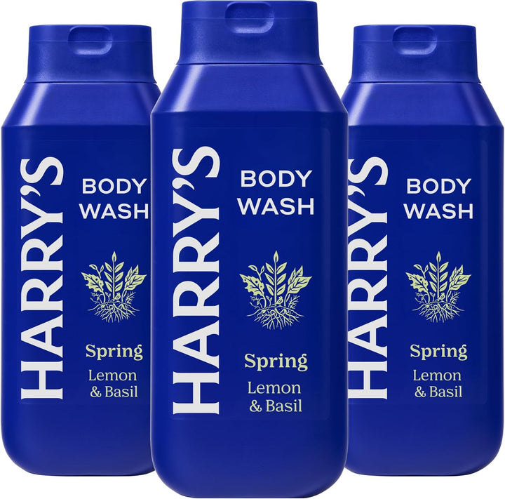 Men'S Body Wash, Shiso/Spring, 532Ml, Pack of 3 - Shower Gel for Men