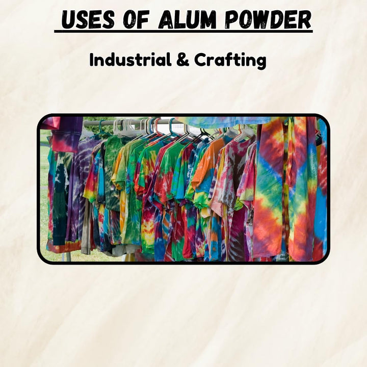 Alum Powder 1Kg by  Pure Bulk Ingredients | Pure Potassium Aluminium Powder | Phitkari | Purifies Water | Natural Deodorant