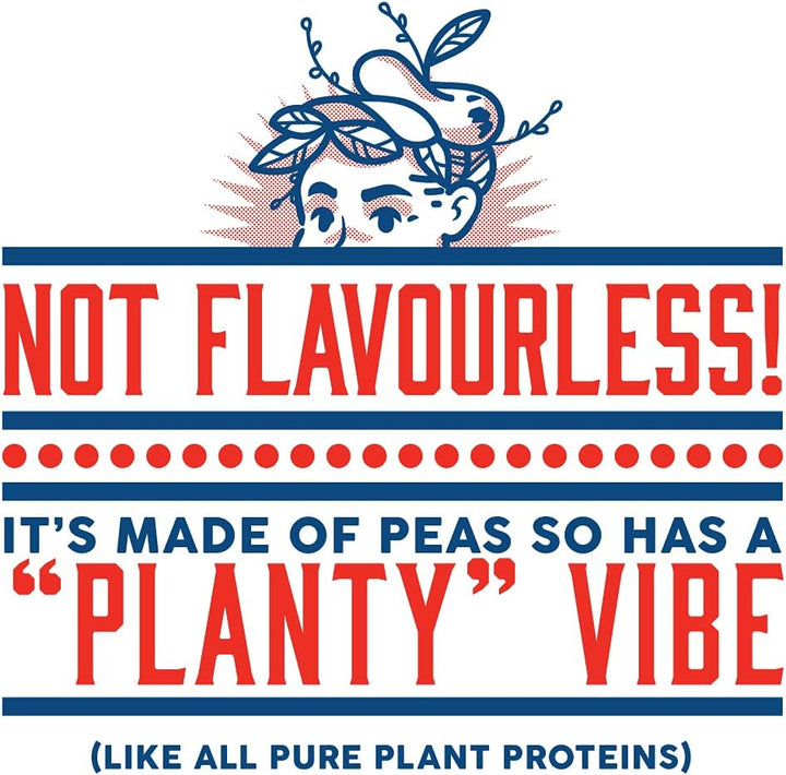 Pea Protein Powder 1Kg - Dairy Free, Gluten-Free, Natural Plant Based Vegan Protein Powder Isolate (1Kg)