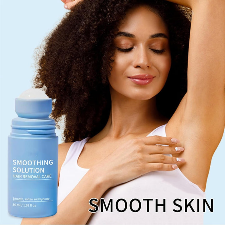 After Shave Soothing Roll on Serum,Smoothing Solution Ingrown Hair Treatment,Ingrown Hair Serum Roll On,After Shave Oil,Razor Bumps Treatment for Women Underarm/Face/Neck/Leg,Gently Cleanses Armpits