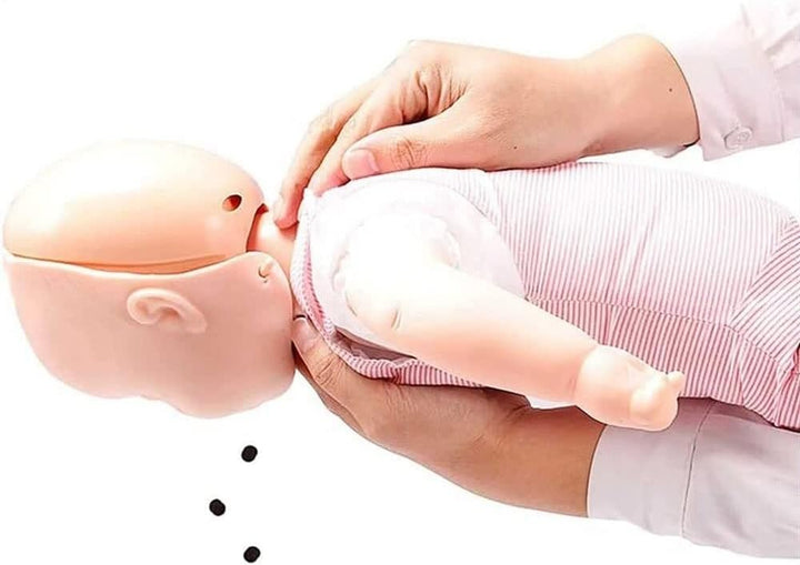 CPR Baby Infant Training Manikin Model for Educational Teaching & Research - Airway Obstruction, PVC First Aid Training, Cardio Pulmonary Resuscitation