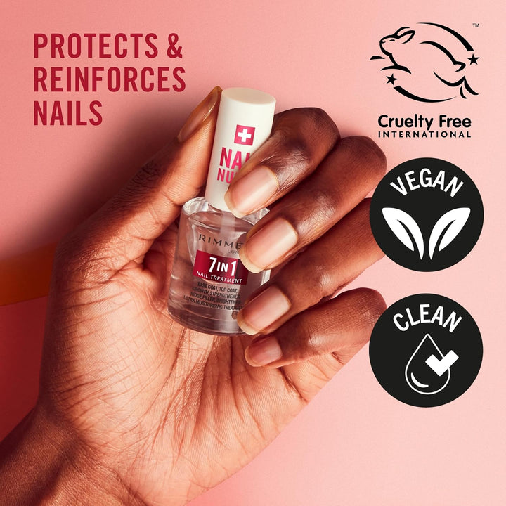 London Nail Care 7 in 1 Multi Benefit Base & Top Coat