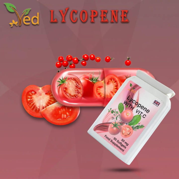 Lycopene Supplement, Supports Energy Balance, Non-Gmo, High Lycopene,50Mg X 90 Softgels