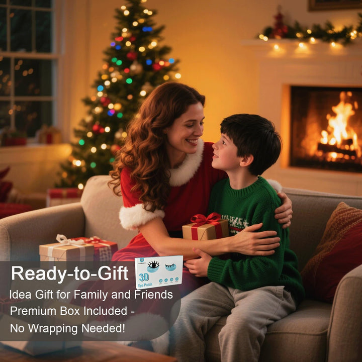 2PCS Eye Patch, Adjustable Eye Patches, Medical Eye Patch, Amblyopia Lazy Eye Patches for Left or Right Eyes, Black