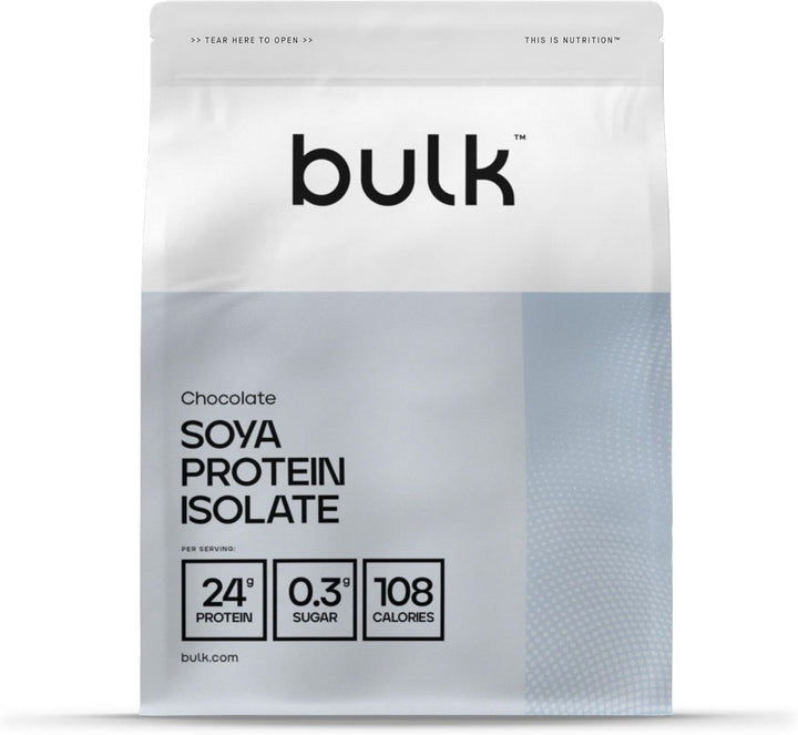 Soya Protein Isolate Powder, Vegan Protein Shake, Chocolate, 2.5 Kg