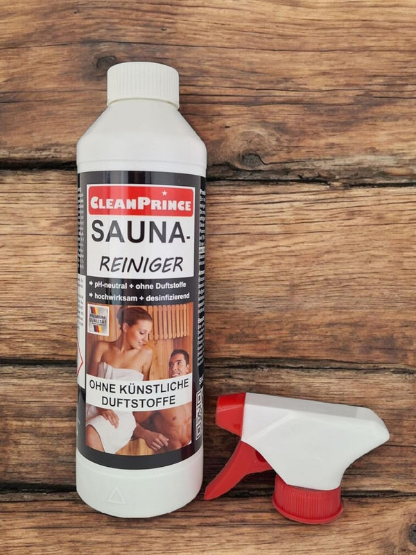 500Ml Sauna-Cleaners Sauna 0,5 Liter Saunareinigungsmittel Sauna Saunas Disinfection Sauna Cleaning Cleaner Saunadesinfektion Wellness Wood Cleaner