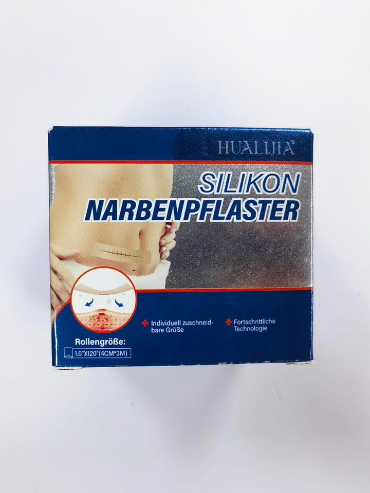 Silicone Scar Tape, Silicone Scar Sheets(1.6" X 75" Roll-1.9M), Medical Grade Scar Tape, Reusable Silicone Tape for Surgical Scar, C-Section, Keloid