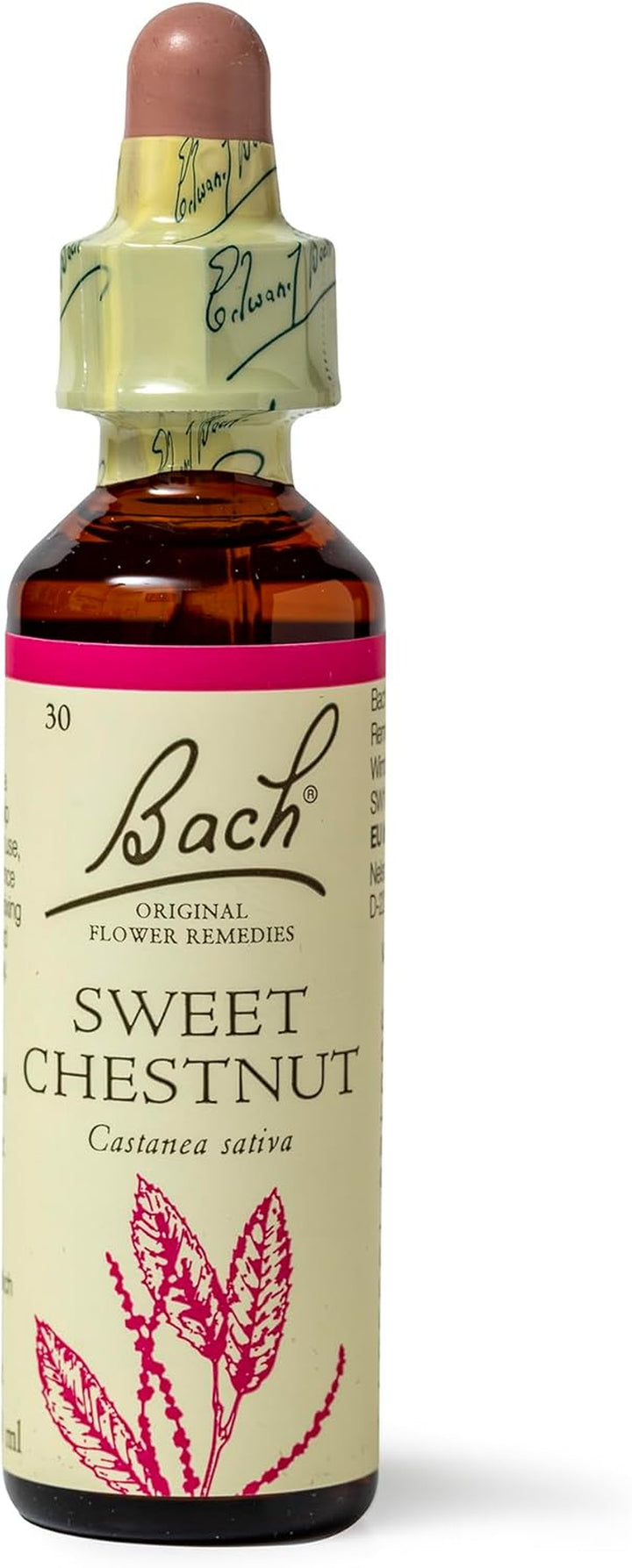 Bach Original Flower Remedies (Sweet Chestnut) Find Joy & Hope, Remain Optimistic, Emotional Wellness, Natural Flower Essence, 20Ml