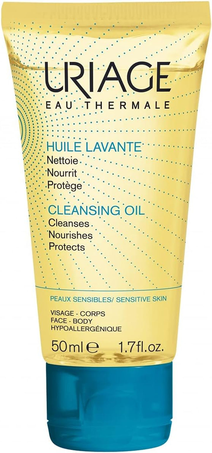 Cleansing Oil 1L - Body & Face - Sensitive Skin - Cleanses, Nourishes, Prevents Dryness - with Gentle Superfatting Agents Leaving a Soft, Protective Film on the Skin