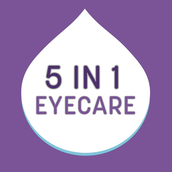 Screen Eyes Eye Drops | Relieves, Refreshes and Whitens Dry, Red or Irritated Eyes from Extended Screen Use | Contact Lens Friendly | 5 in 1 Eye Care Drops | 10Ml