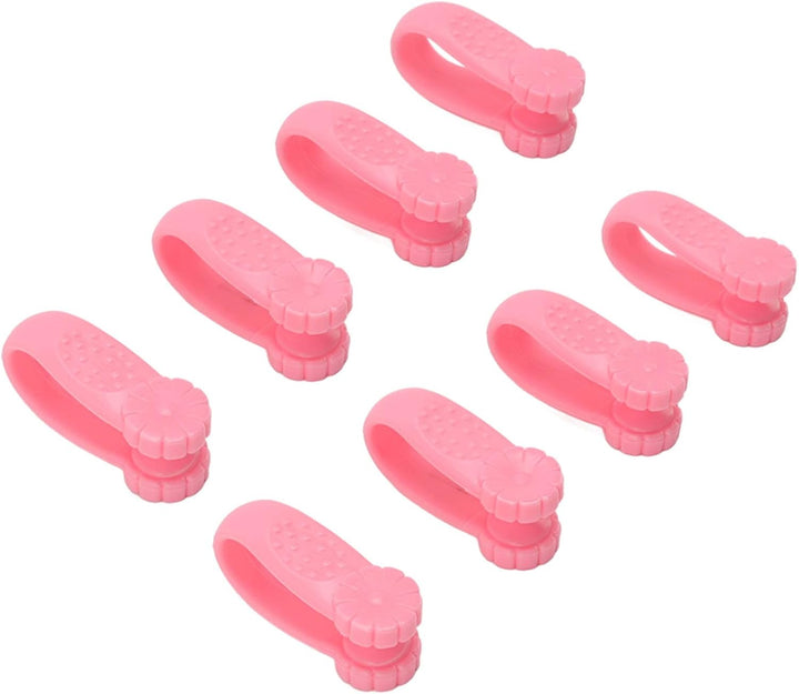 Hand Acupressure Clamp/Holder Set Plastic Headache Relief Massager Tool for Busy Professionals (Blue)