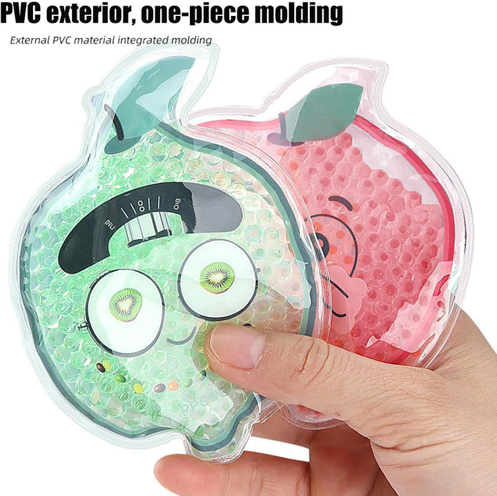 Reusable Ice Packs | Cartoon Kids Ice Packs | Forehead Soothing Pad Sheet for Hip Knee Elbow Ankle Neck Shoulder Back Foot Camping Hiking