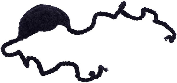 Knitted Nose Cover Cold Weather Windproof Warmer Portable Fishing Skiing Running Safety Nasal Protector Outdoor, Black